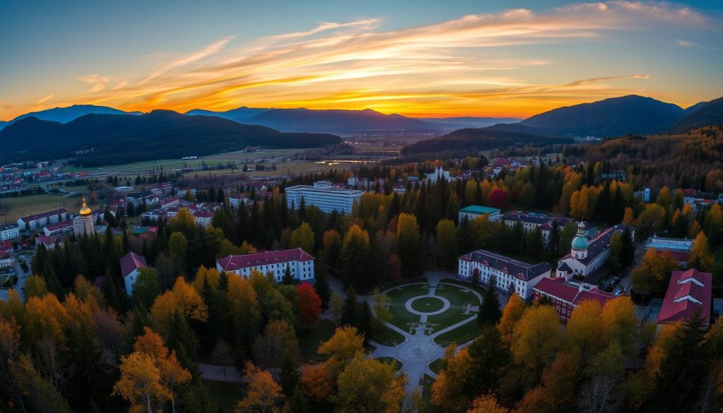 Панорама курорта Трускавец