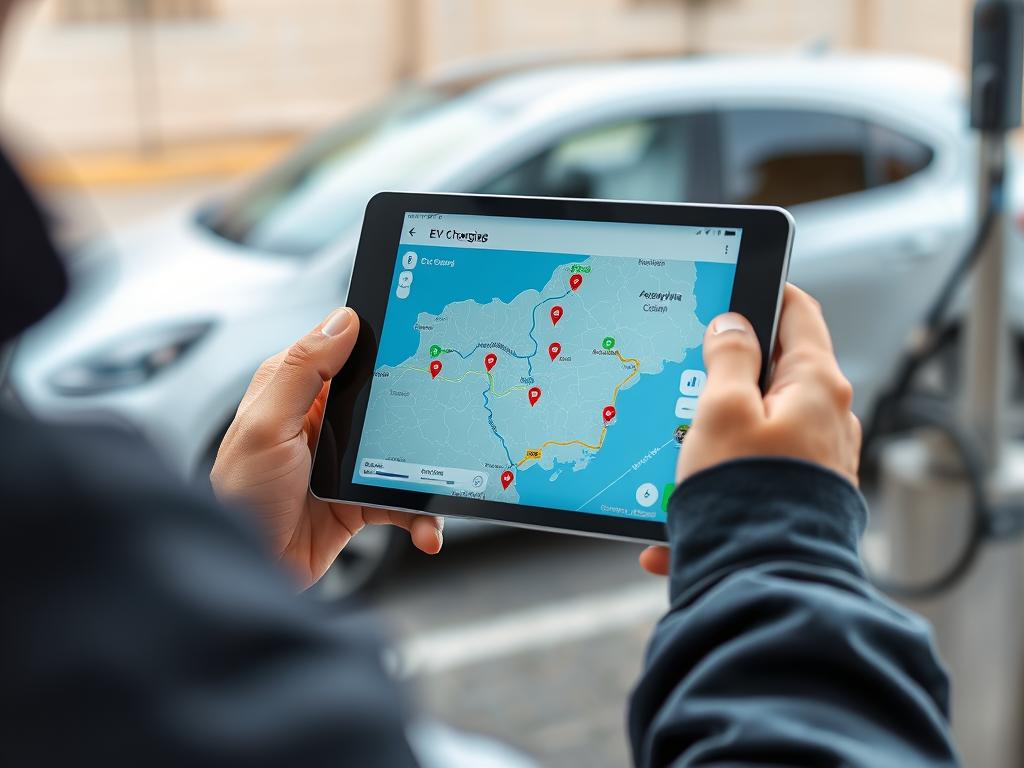 Планування маршруту на електромобілі Запорізькою областю