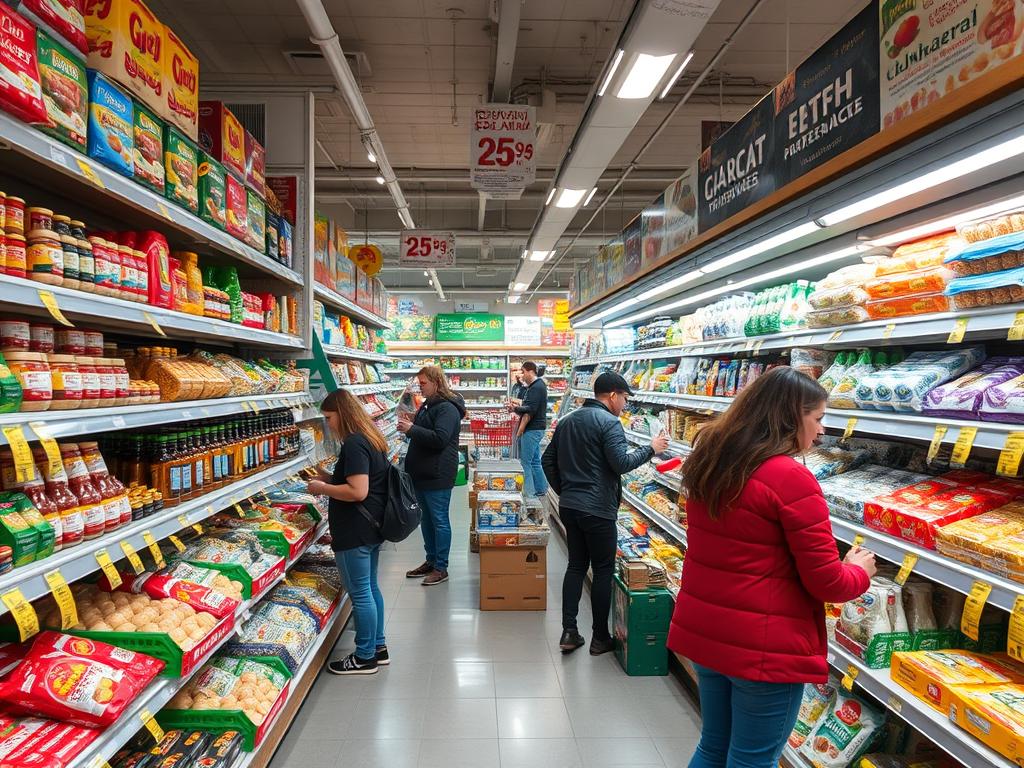 Продуктовый магазин в Буковеле с ценами на основные продукты