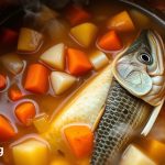 рецепт морской рыбы с овощным гарниром