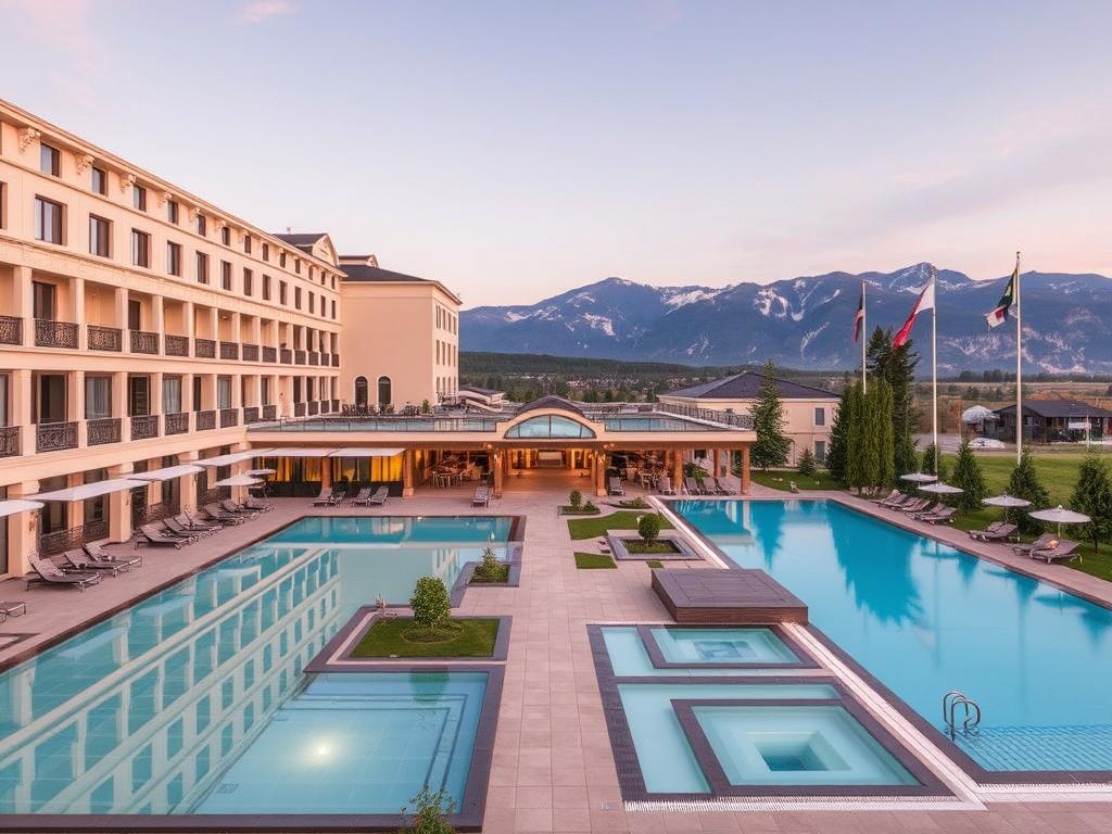 Розкішний готель Rixos Prykarpattya з басейном та спа-центром, входить до топ 30 баз відпочинку в горах України