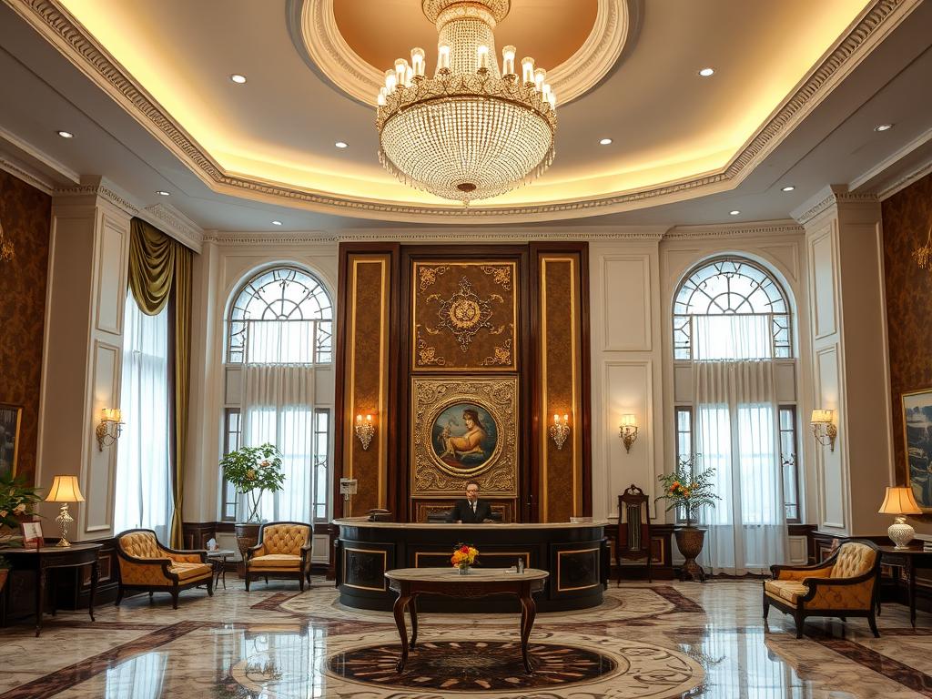Розкішний інтер'єр готелю Avalon Palace