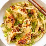 Рецепт капусты Gyoza (4 ингредиента, 20 минут)