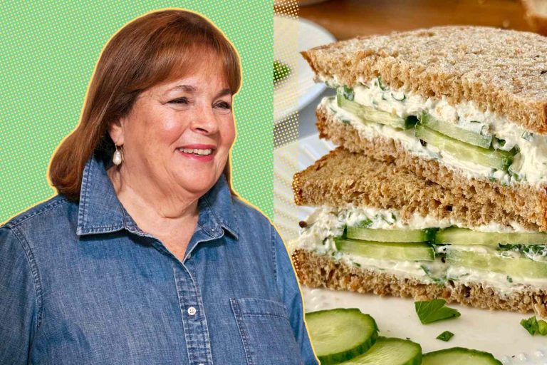 Сэндвич с огурцом INA Garten-это мое летнее время