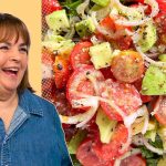 Томатный салат из 5-ингредиента INA Garten-мой любимый-это так вкусно