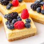 Рецепт непредуденных ягодных баров (десерт 5-ингредиентов, макияж)