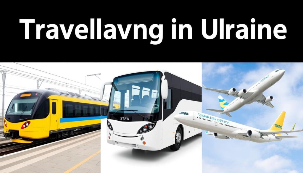 Транспортні можливості для подорожей Україною, тури по Україні