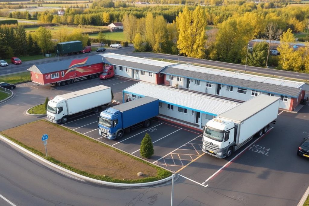 Транзитний мотель в Полтавской области з парковкою для вантажівок