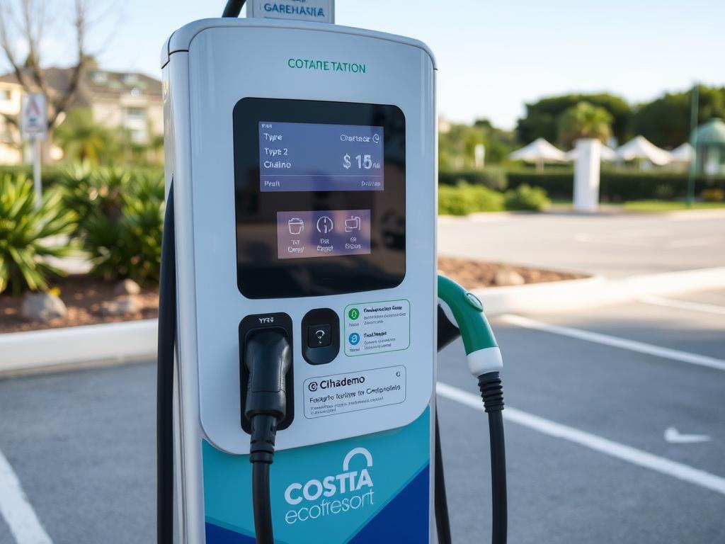 Зарядная станция Type 2 и CHAdeMO для электромобилей в Costa Brava, Харьковская область