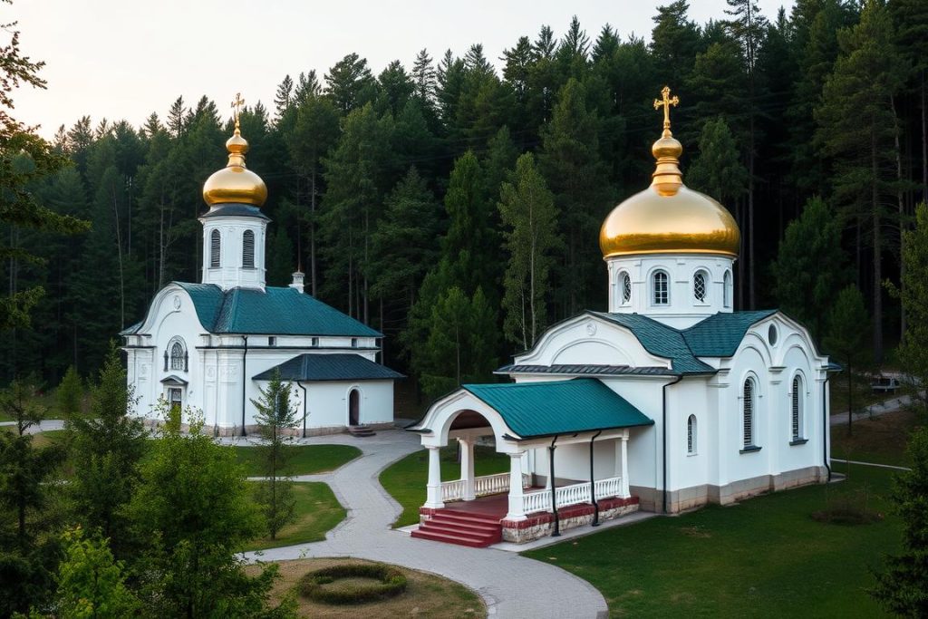Мотронинский Свято-Троицкий монастырь в урочище Холодный Яр