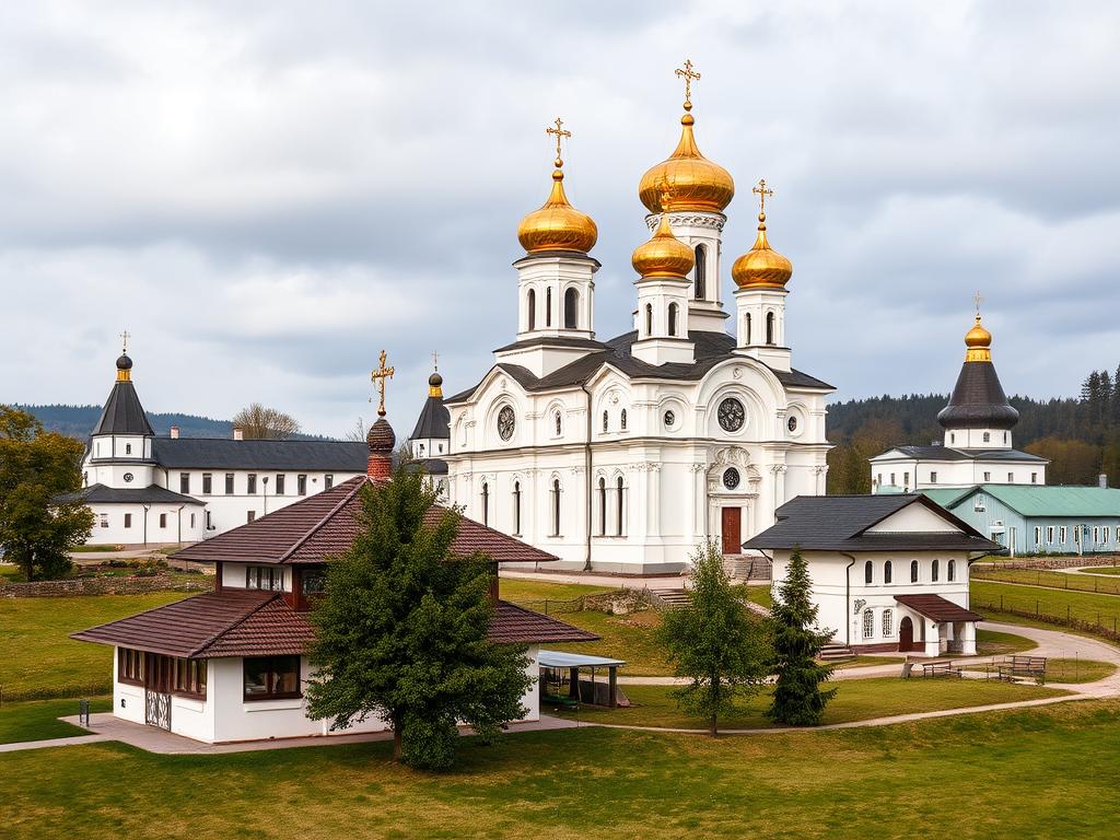Старообрядческий Успенский монастырь в Белой Кринице - центр Русской Старообрядческой церкви