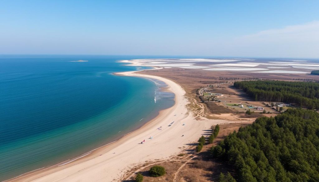 Стрілкове - курортне селище на Азовському морі в Херсонській області