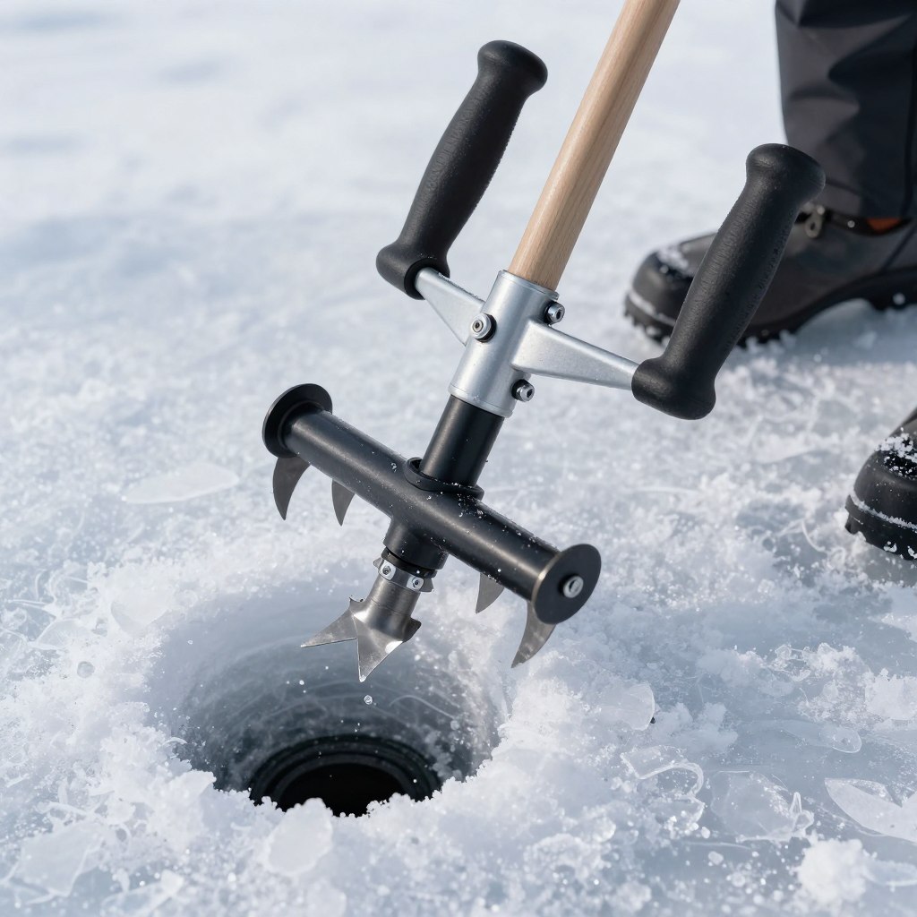 Льодобур для зимової рибалки в Україні